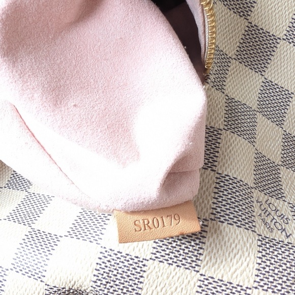 Authentic Louis Vuitton Sperone Damier Azur White Backpack - Picture 6 of 9